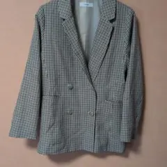 w closet チェック柄 テーラードジャケットのサムネイル