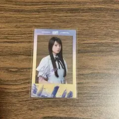 乃木坂46 新参者　ランダムチェキ風クリアカード　矢田萌華