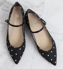 最終価格　artemis by DIANA 水玉模様バレーシューズ