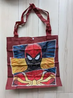 新品未使用]　スパイダーマン エコバッグ　収納バッグ付き