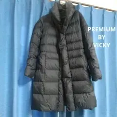 ☆PREMIUM by VICKY ☆ ダウンコート 黒 size 1 美品のサムネイル
