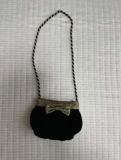 ポシェット　ショルダーバッグ　キッズ　リボン