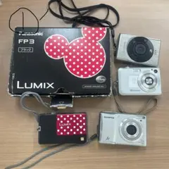 ①’デジカメ Panasonic Lumix FP3, Olympus セット 2026年最新】Panasonic LUMIX FP3 ディズニーの人気アイテム - メルカリ