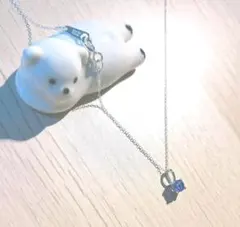 天然石　カイヤナイト　シルバーネックレス　Silver 925　新品　送料込み