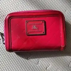 BURBERRY BLUE LABEL 二つ折り財布 ピンク