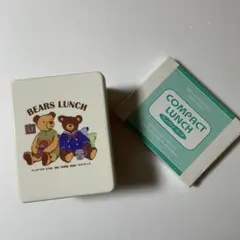 コンパクト折り畳めるランチBOX 厚み約1.5センチ