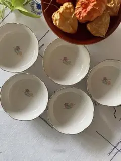 有田焼　八陶窯　西山作　浅小鉢　5客