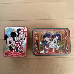 ディズニー 空き缶 2008年クリスマス ディズニーランド25周年 ミッキー