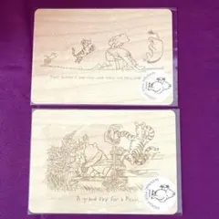 CLASSIC POOH くまのプーさん　ポストカード　2枚セット
