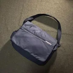 90s- Eddie Bauer ナイロン ショルダーバック ブラックのサムネイル