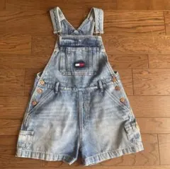 TOMMY JEANS デニム オーバーオール ショートパンツのサムネイル