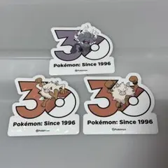 ポケモン 30周年 ソンス popup ランダム シール 7枚セット マホイップ