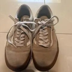 VANS バンズ　スニーカー　ベージュ　オールドスクールのサムネイル