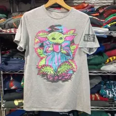 USA古着 スターウォーズ グローグーベビーヨーダ Ｔシャツ