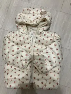 BABYGAP 18-24ヶ月 花柄羽毛ダウン90cm