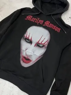 90s希少 Marilyn Manson ジップアップパーカー - メルカリ