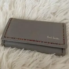 ポールスミス　キーケース 4連 メンズ　 本革 グレーのサムネイル