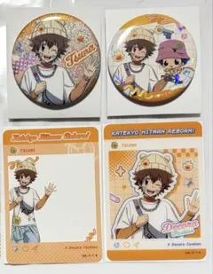 沢田綱吉 缶バッジ セット 新商品 沢田綱吉 アニメジャパン クリアカード 缶バッジREBORN