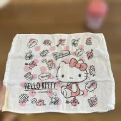 ハローキティタオルとオシボリケースのセット