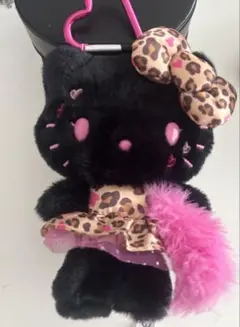 ♡ハローキティ♡ レオパード柄 ぬいぐるみマスコットのサムネイル