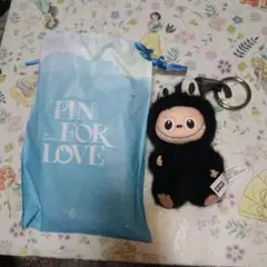 POPMART　正規品　イニシャル　ラブブ　R　ブラック