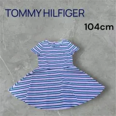 【新品】TOMMY HILFIGER 半袖ワンピース 104cm
