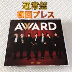 通常盤〈初回プレス〉WEST.『AWARD』ベストアルバム　　c2568