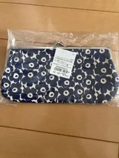 新品　未使用　マリメッコ　ウニッコ　がま口　ポーチ