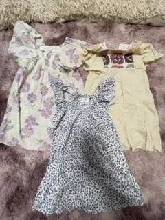 ZARA 花柄カットソー 3点セットのサムネイル