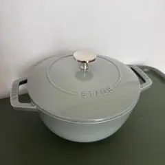 STAUB 片手鍋14cm グレー - メルカリ