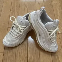 NIKE ナイキ　エアマックス97　トリプルホワイト　白　25.5㎝　ホワイト