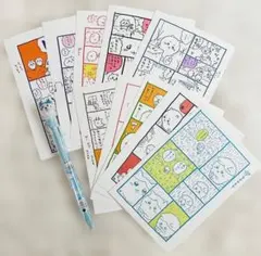 ちいかわ　ボールペン＆ナガノ展　ナガノフレンズ 活版カード10枚セット