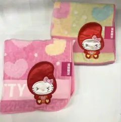 【福岡限定】ハローキティ ハンカチタオル 2枚セット
