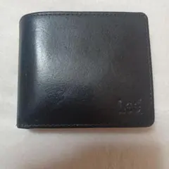 【美品】Lee 二つ折り財布 ブラック(内)ブラウンのサムネイル