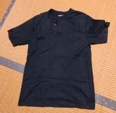 CGD ヘンリーネック Tシャツ ブラック L