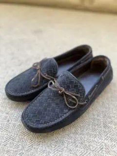 BOTTEGA VENETA イントレチャート スエード ドライビングシューズのサムネイル