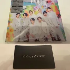 タイムレス timelesz FAM CD初回限定盤B