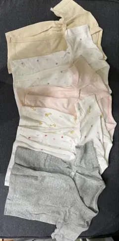 ユニクロ　UNIQLO ベビー肌着 50-60 まとめ6枚セット