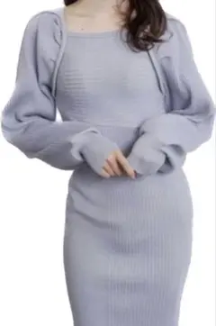 【美品！！】リップサービス　ニットワンピース