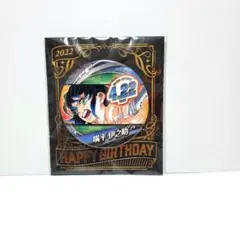 ⑧t.鬼滅の刃 嘴平伊之助 バースデー缶バッジ バースデイ