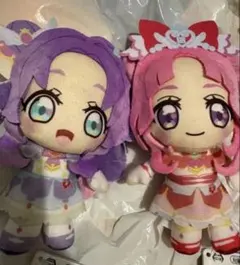 名探偵プリキュア！ コロっとまんまる プリフェイスぬいぐるみvol.1　2体
