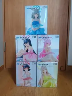 ブルーアーカイブ　プライズフィギュア　5体セット　まとめ売り