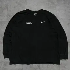 NIKE 長袖Tシャツ ONE37PM スウォッシュロゴ ブラック XXL