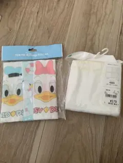 t*読様 ガーゼハンカチ　ディズニー　2点セット