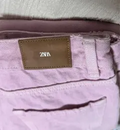 ZARA ピンクデニム