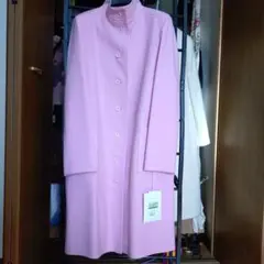 courrèges　クレージュ　 ピンク 春コート　38サ　未使用　ヴィンテージ