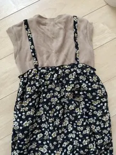 花柄ワンピース 半袖 130サイズ