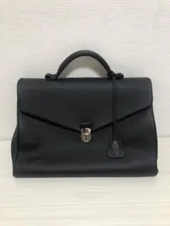 大峡製鞄　ビジネスバッグ サンタクローチェコレクション【美品】【希少品】 大峽製鞄のブリフィッチ（サンタクローチェ®・ヌーヴォ・チョコ