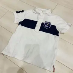 ダブルB ミキハウス  ビーくん　マリン　ポロシャツ　110