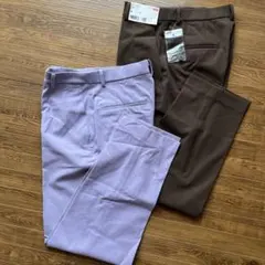 【未着用】ユニクロ スマートアンクルパンツMサイズ2本セット